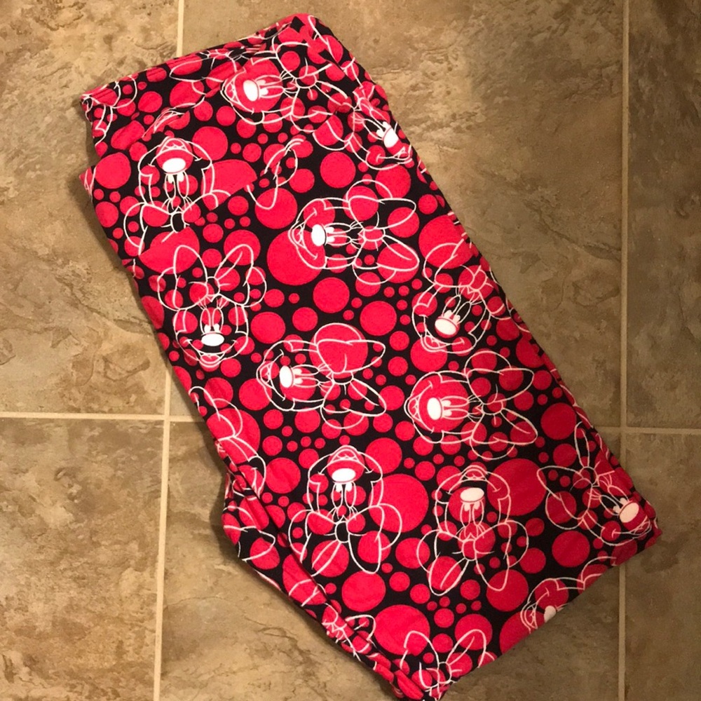 LulaRoe Disney Minnie Mouse TC leggings